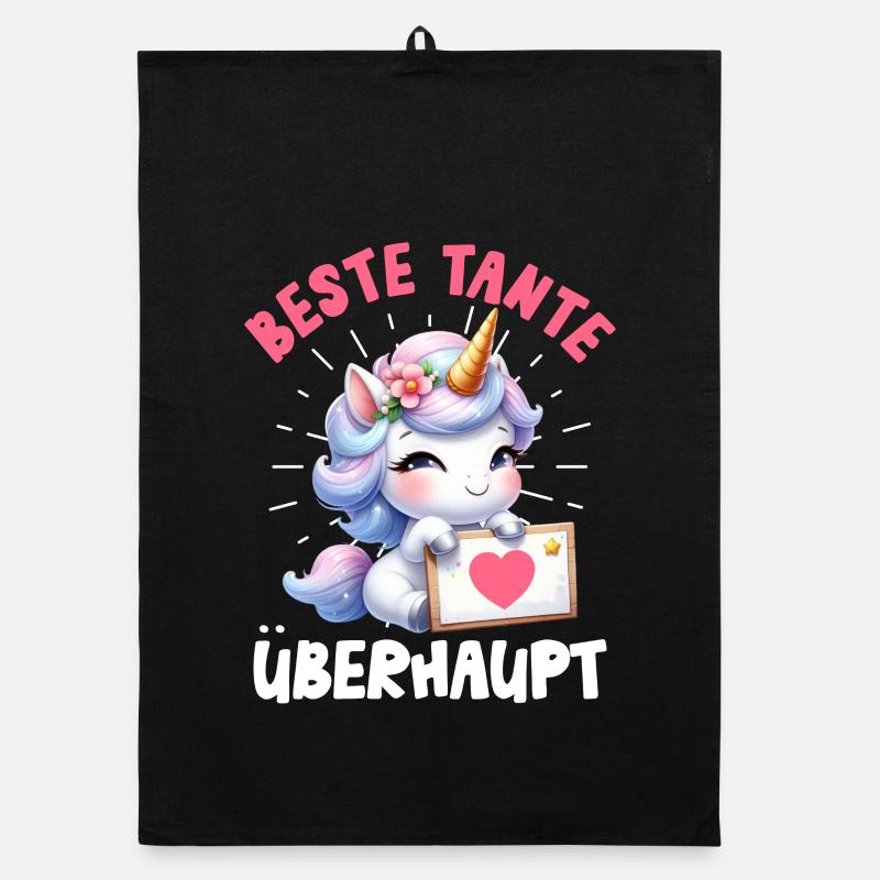 Offspring BEST AUNT EVER Funny Organic dish towel