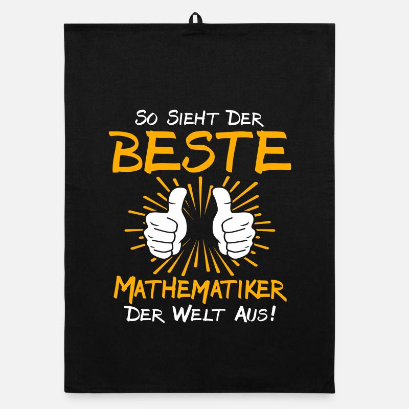 Mathematician Gift Idea Organic dish towel