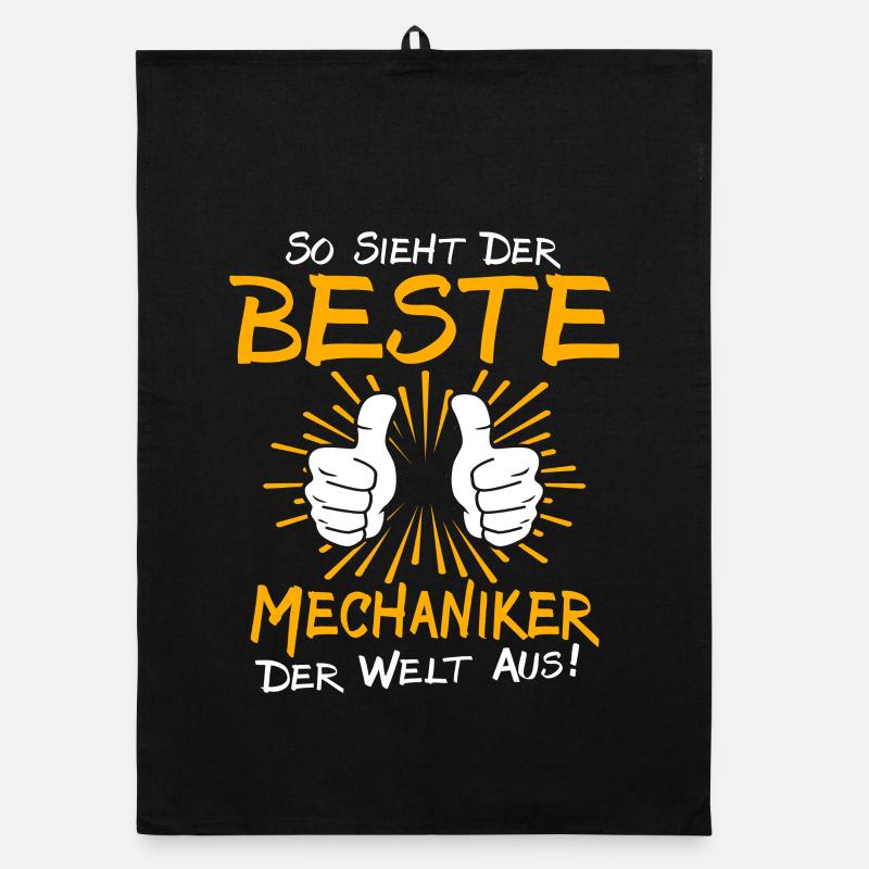 Mechanic Gift Idea Organic dish towel