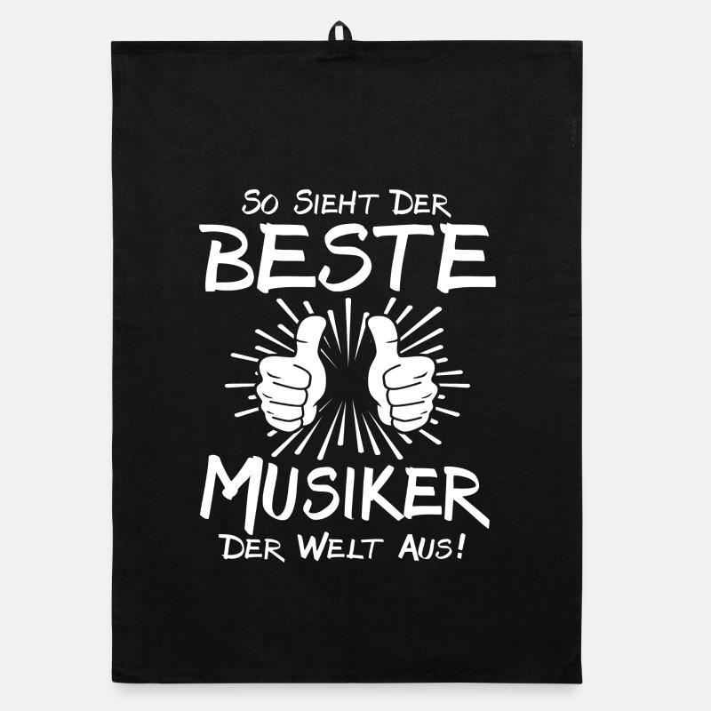 Bester Musiker Organic Geschirrtuch