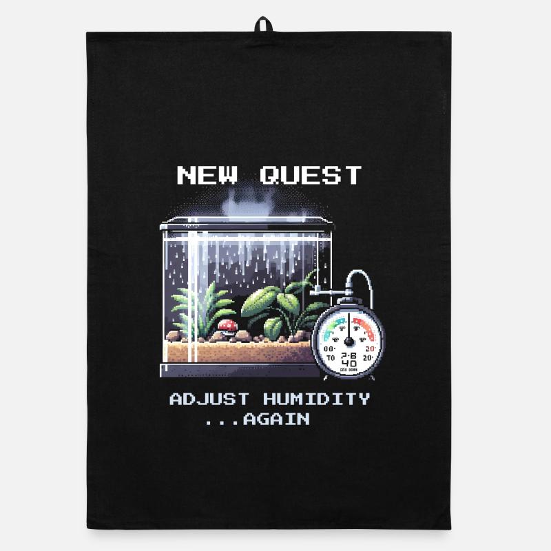 New Quest: Control Humidity | Terrarium Organic dish towel