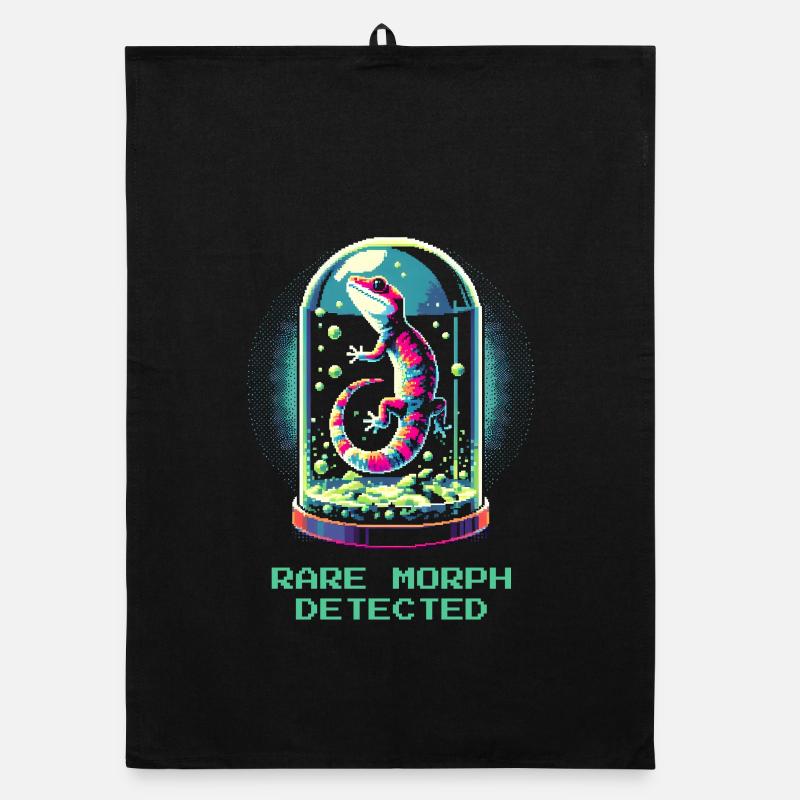 Seltener Morph entdeckt | Reptilien Morphs Organic Geschirrtuch