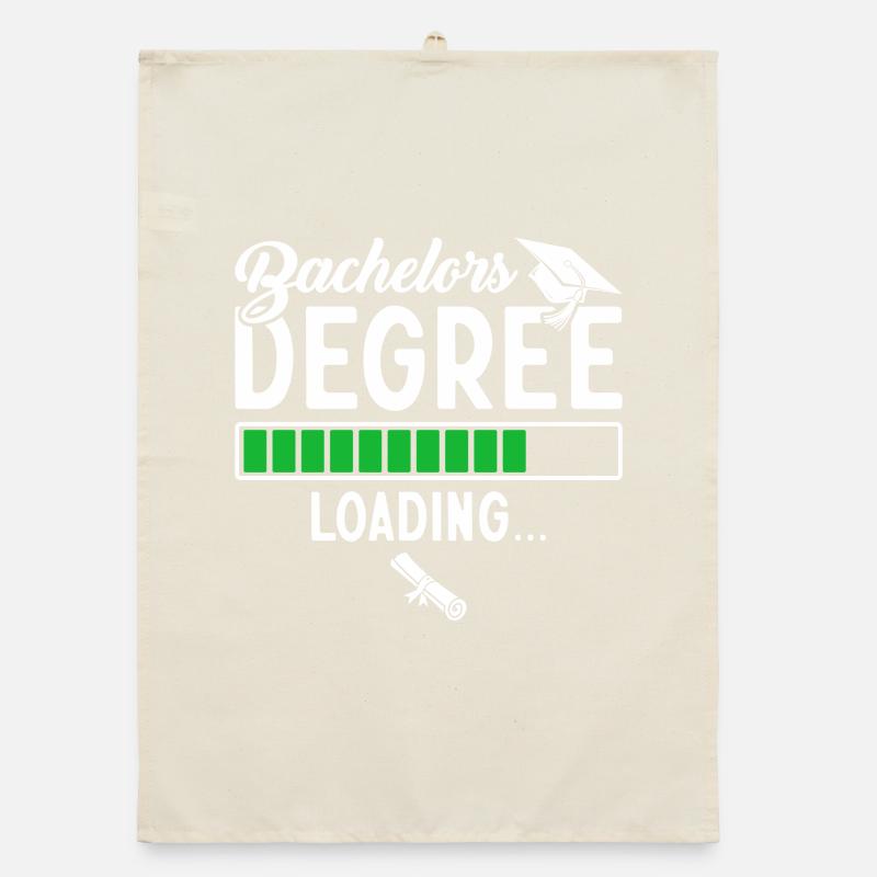 Bachelors Degree Loading Organic dish towel