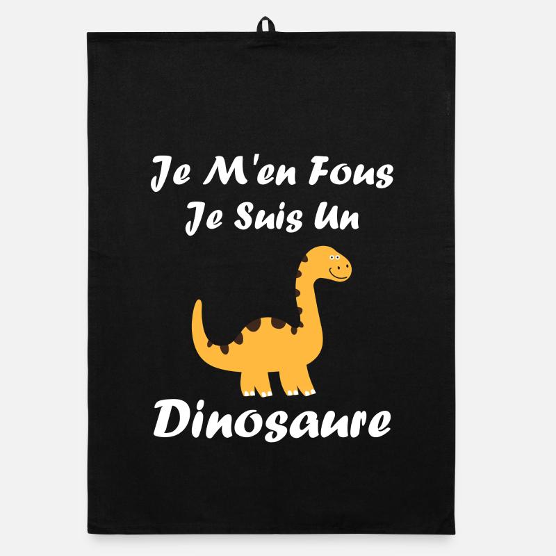 Dino Décomplexé Torchon bio