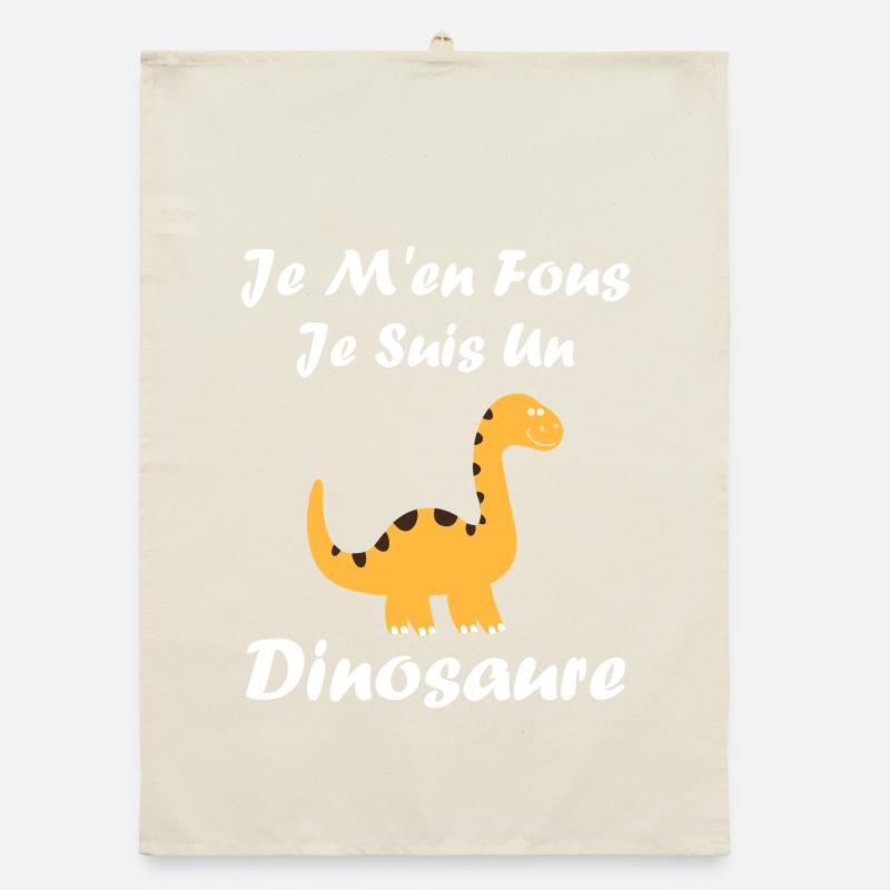 Dino Décomplexé Torchon bio