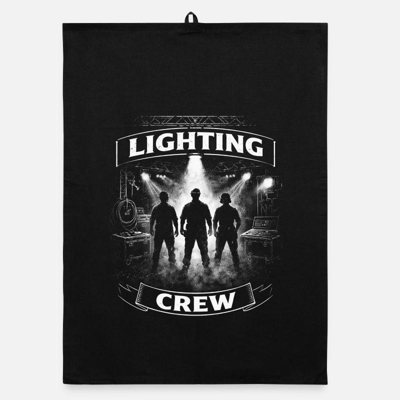 Lighting Technician Lighting Technician Lighting Crew Organic dish towel