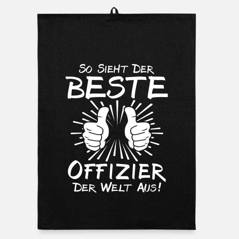 Bester Offizier Organic Geschirrtuch