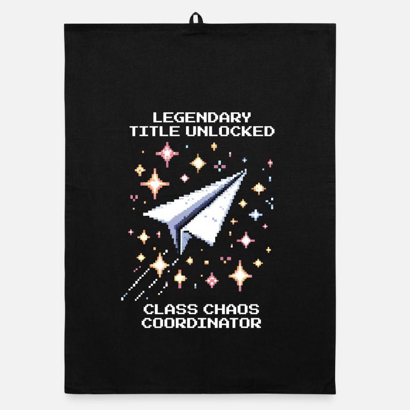 Legendärer Titel freigeschaltet | Klassenchaos Organic Geschirrtuch