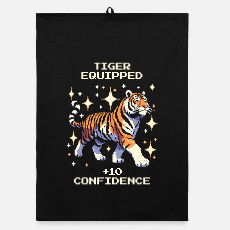 Tiger-Loadout: +10 Selbstvertrauen | Tiger Organic Geschirrtuch