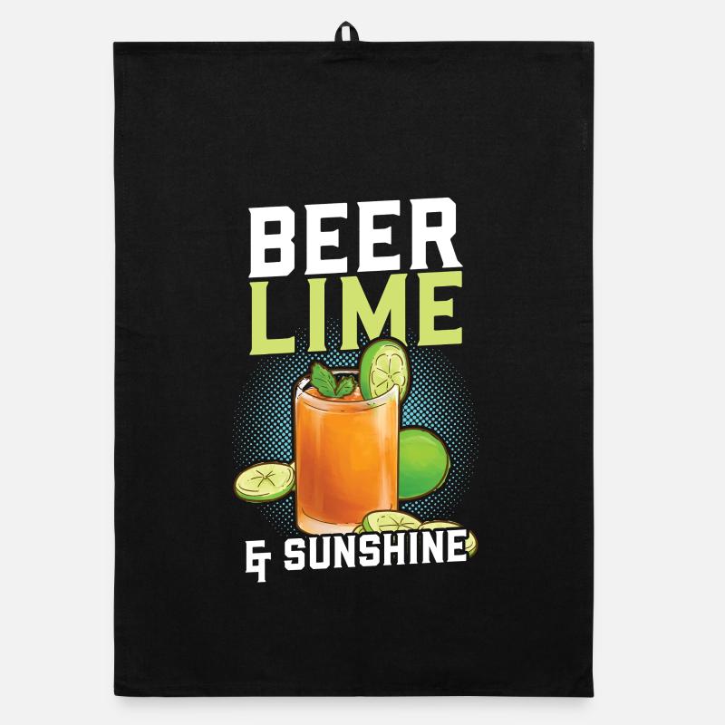Bière, lime soleil Torchon bio