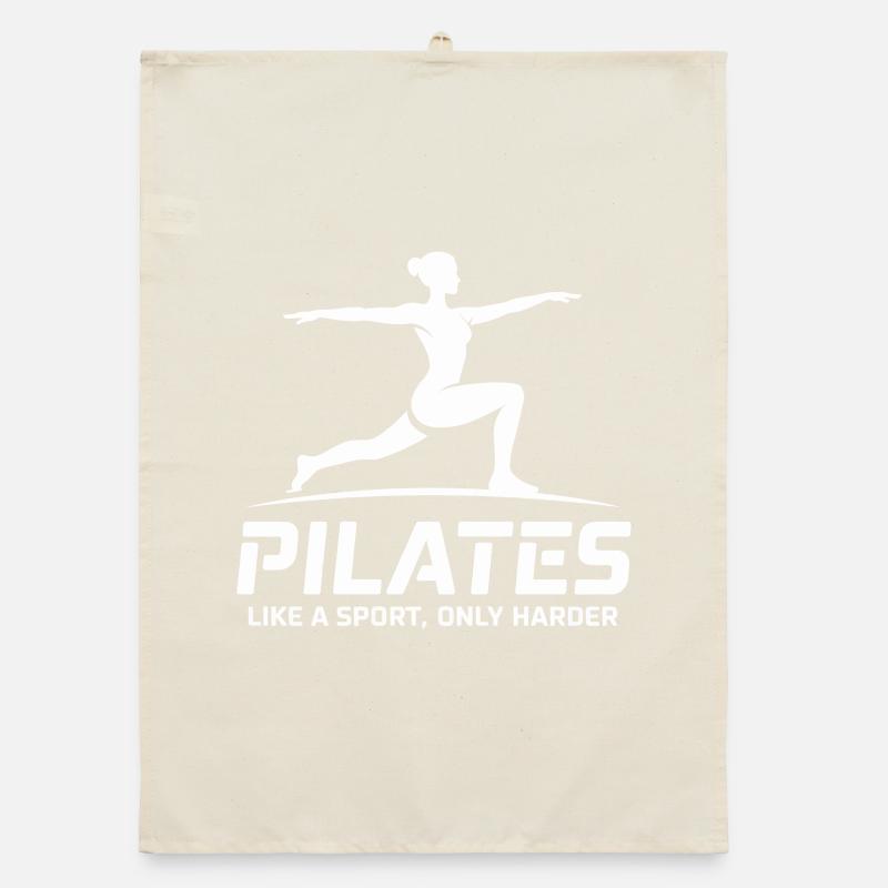 Pilates comme le sport – plus difficile Torchon bio