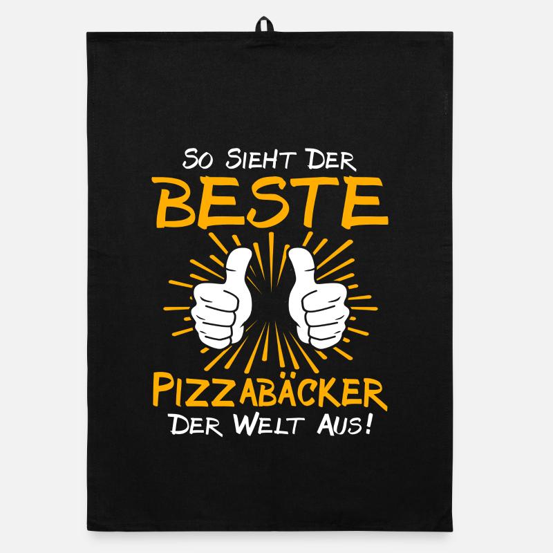 Pizza Maker Gift Idea Organic dish towel