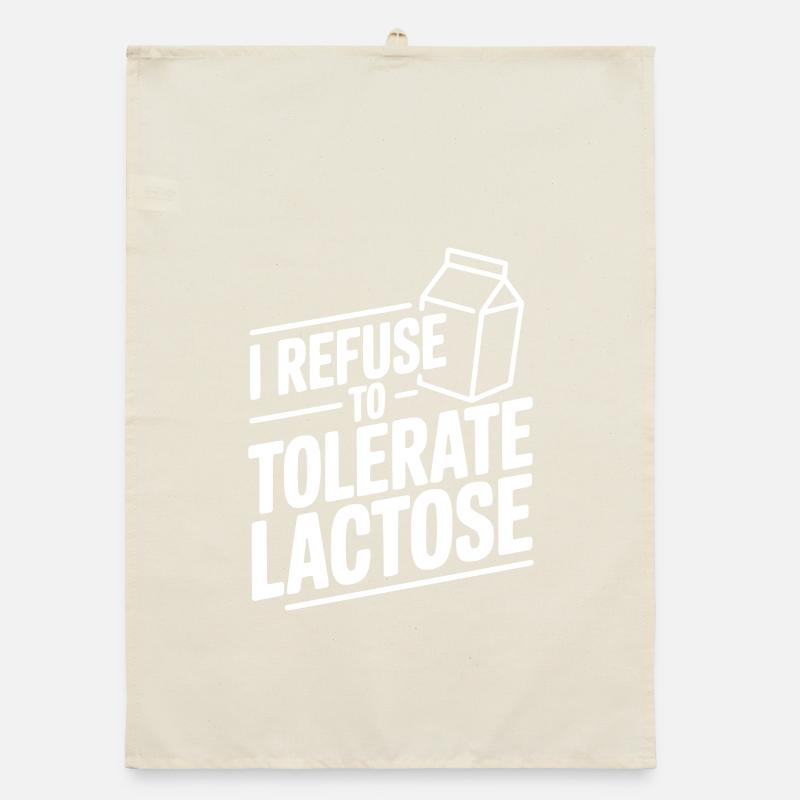 Je refuse de tolérer le lactose Torchon bio