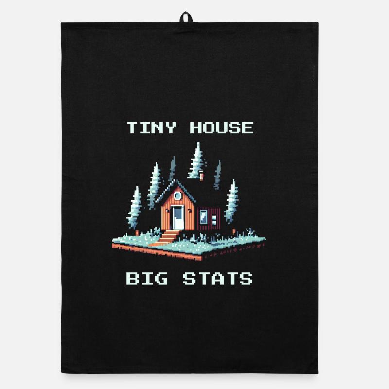 Tiny House, Big Values | Minimalism Organic dish towel