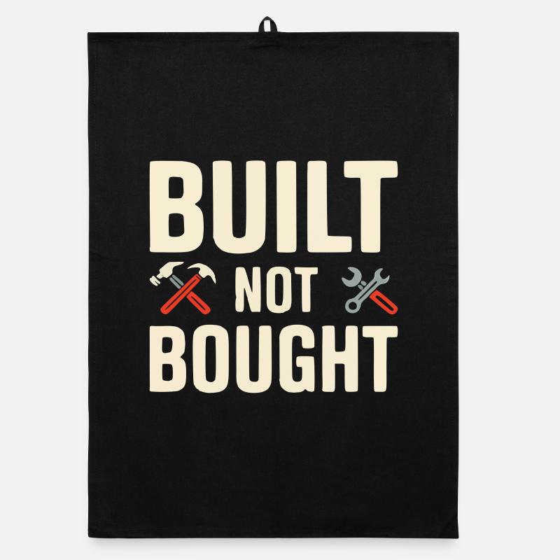 Built Not Bought Maker Statement Organic dish towel