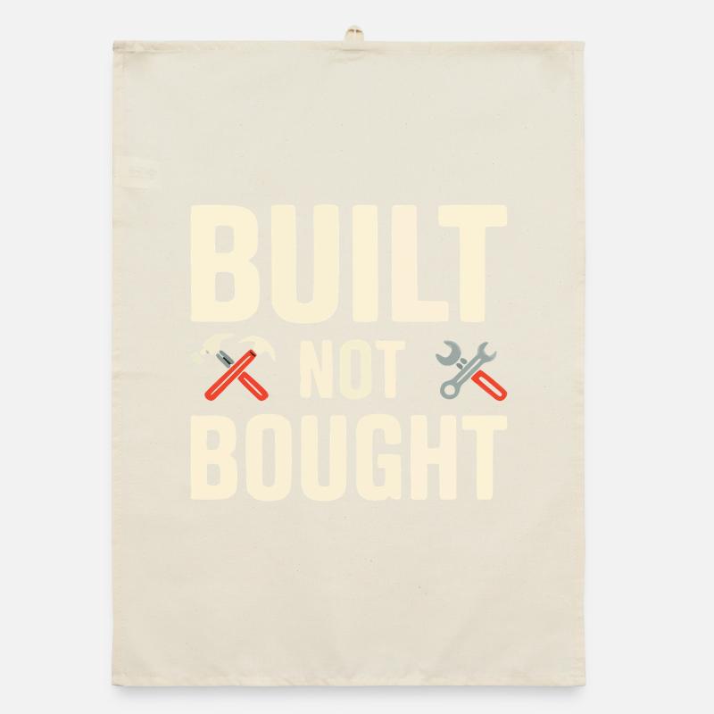Built Not Bought Maker Statement Organic dish towel