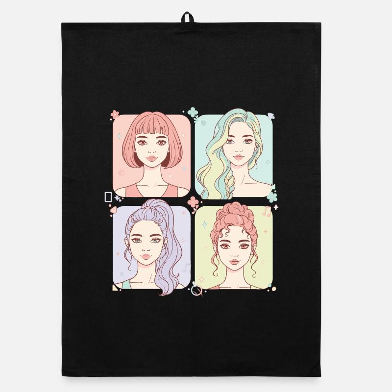 Kpop Coréen, Pop Anime mignon, Fille de Corée, Musique d’amour Torchon bio