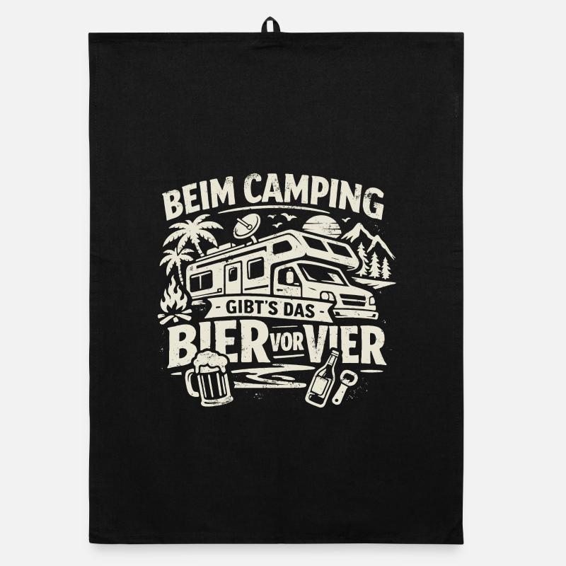 Camping | Bier vor Vier Organic Geschirrtuch