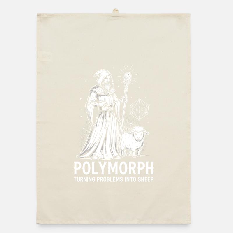 Magicien, RPG : Sort d’humour nerd Torchon bio