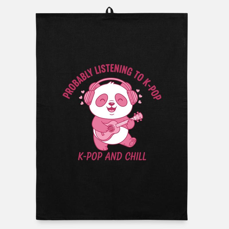 Probablement en train d’écouter de la K-Pop et du Chill Panda Torchon bio