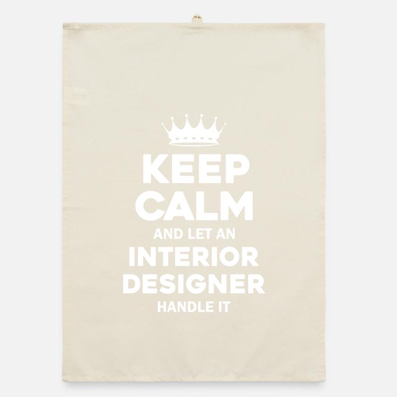 Déclaration du Reste du Designer d’Intérieur Torchon bio