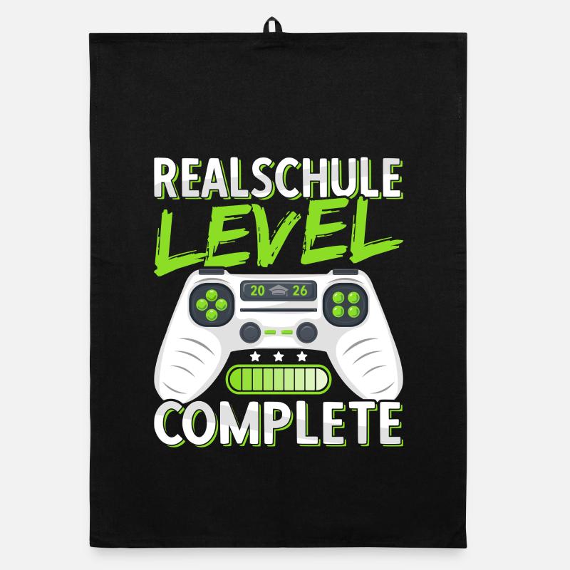 Realschule Abschluss 2026 Realschulabschluss Junge Organic Geschirrtuch