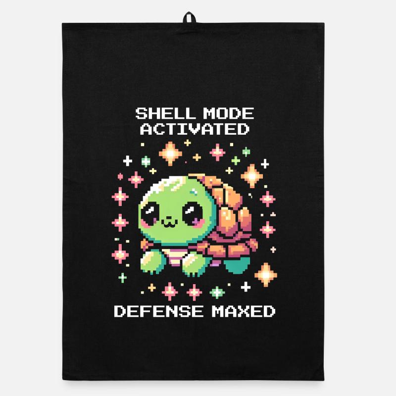 Tank Mode Active | Turtle Organic dish towel