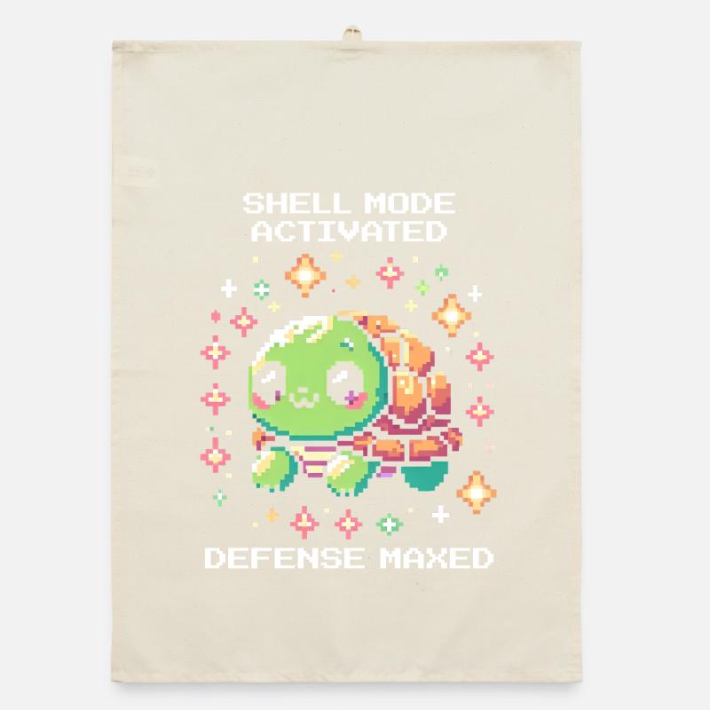 Tank Mode Active | Turtle Organic dish towel