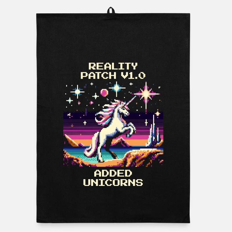 Reality Patch 1.0 | Unicorns added Organic dish towel