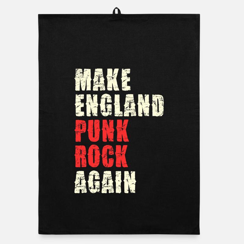 Make England Punk Rock Again Organic Geschirrtuch