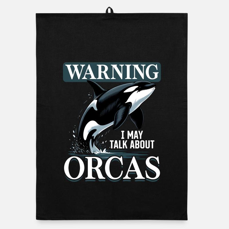 Orca drôle Torchon bio