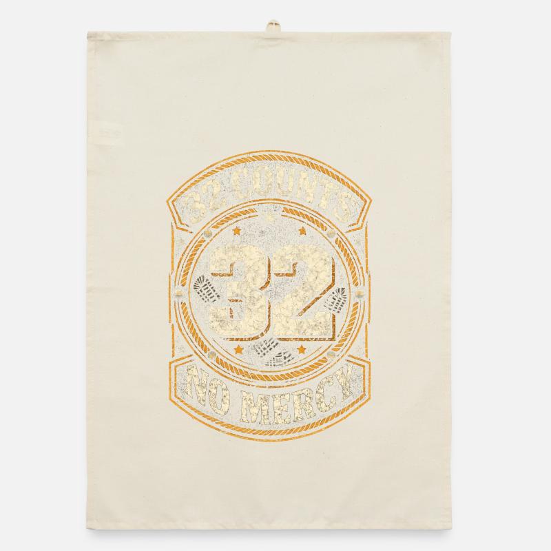 Line Dance Line Dancer 32 Counts Organic Geschirrtuch