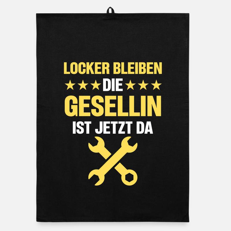 Reste détendu. Le compagnon est là maintenant. Torchon bio