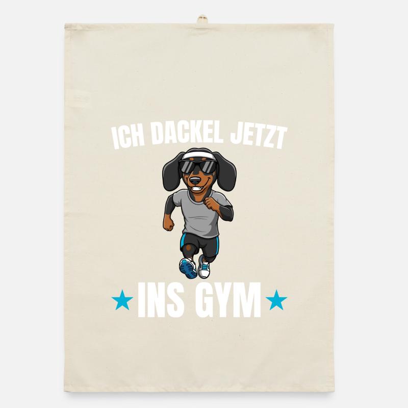 Workout I'm going to the gym now Organic dish towel