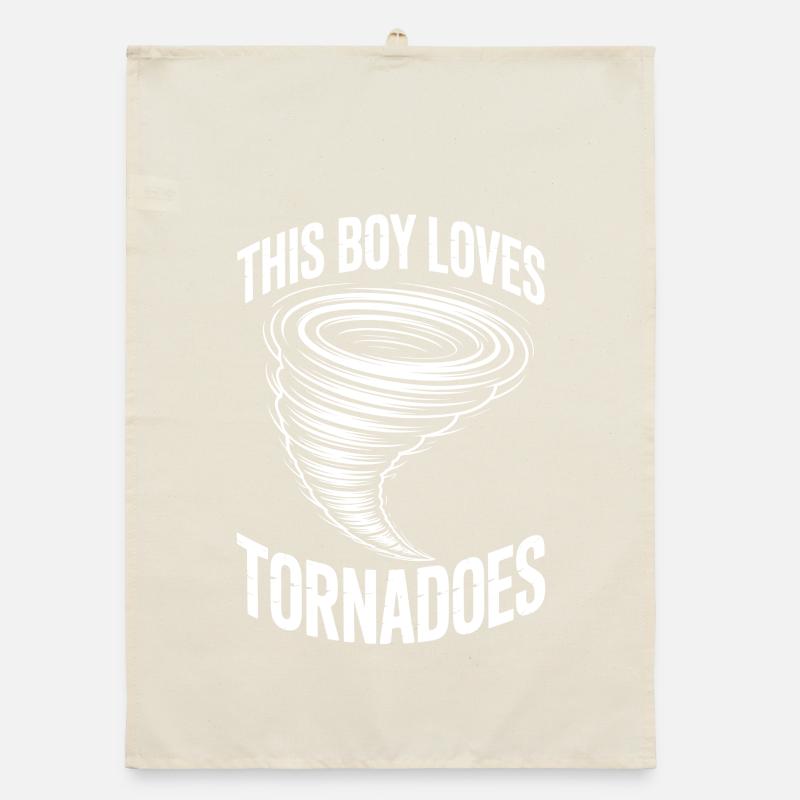 Tornado Sayings Tornadoes Funny Tornado Gift Organic dish towel