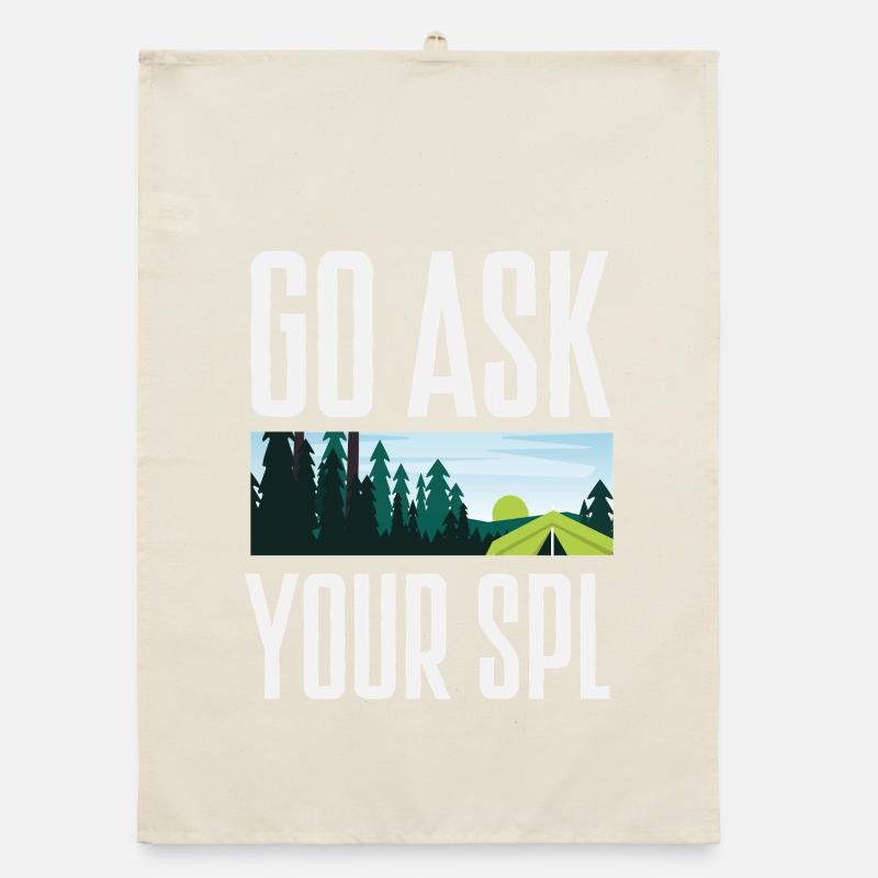 Ask your Spl Scout Scouting Camping Organic dish towel