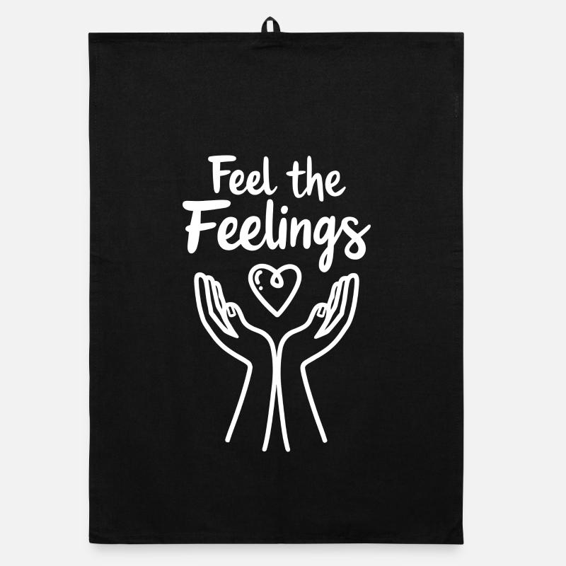 Style Ressens les Sentiments Pleine Conscience & Émotions Torchon bio