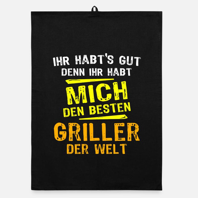 Griller Gift Organic dish towel