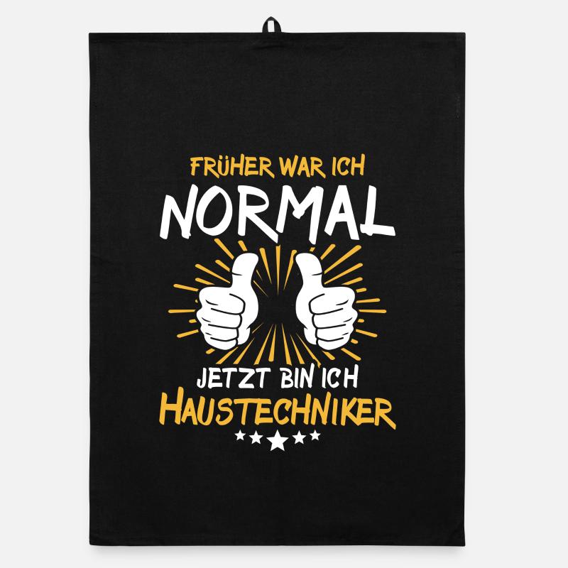 House technician Spruch Organic dish towel