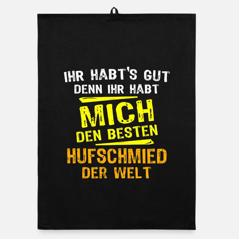 Farrier Gift Organic dish towel