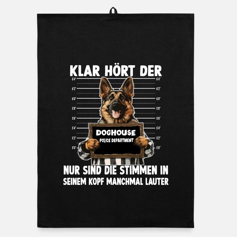 Deutscher Schäferhund Hundebesitzer T Schäferhund Organic Geschirrtuch