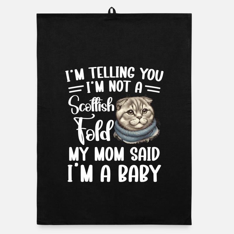 Cocos Fold Mom costume Chat Lover Peluche Torchon bio