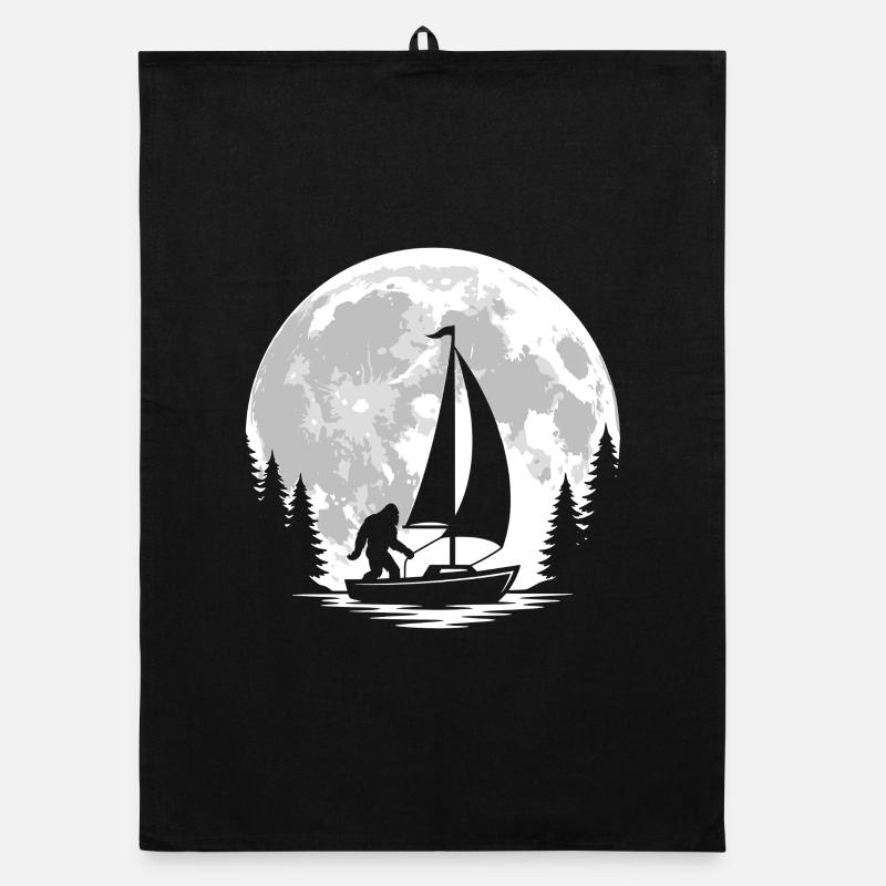 Bigfoot Sailing Organic dish towel