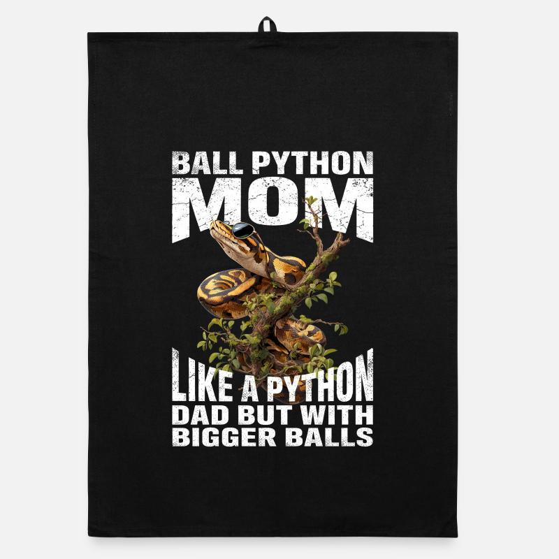Maman Python roi Maman Serpents Terrarium Python Torchon bio