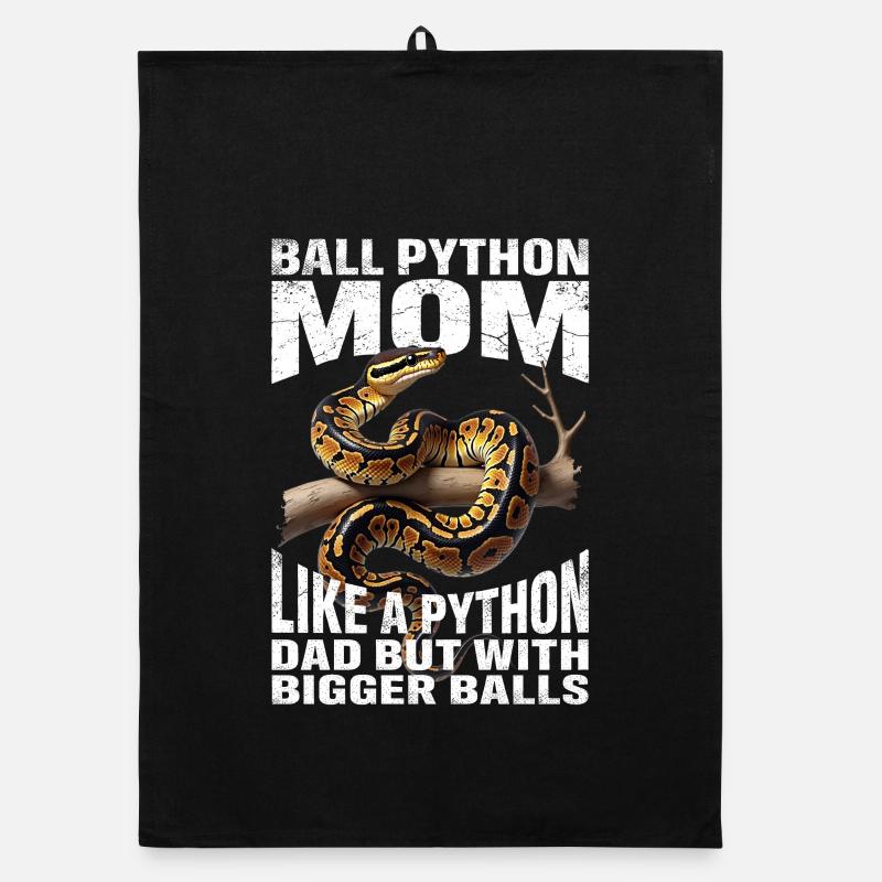 Maman Python roi Maman Serpents Terrarium Python Torchon bio