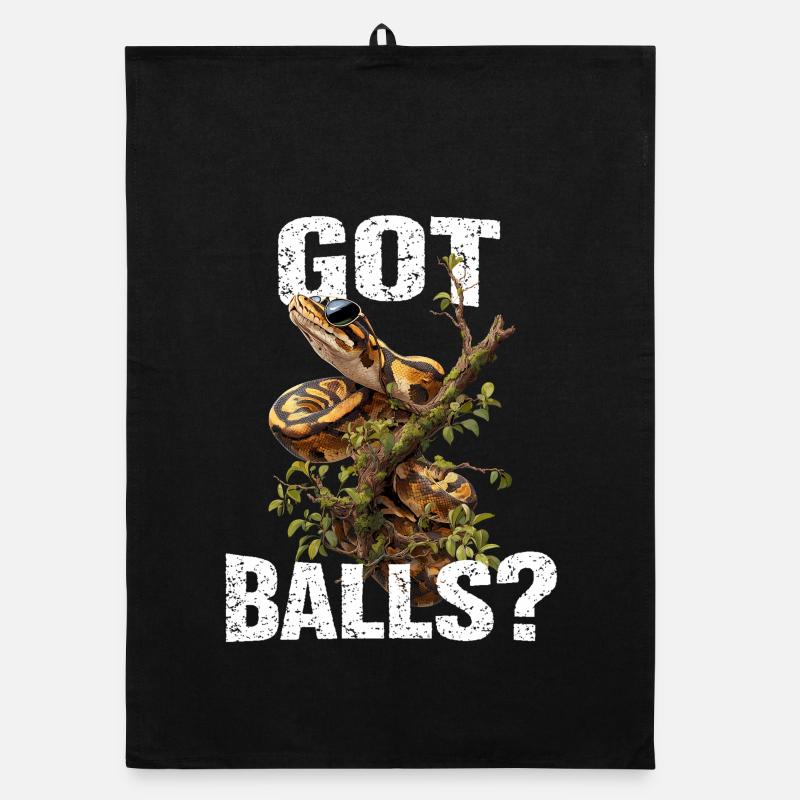 Python roi Serpents Amateurs de terrarium Python Torchon bio