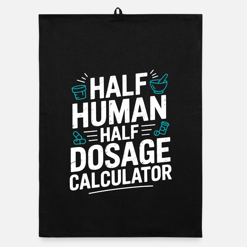 Retail Pharmacist Half Human Half Rx Specialist Organic Geschirrtuch
