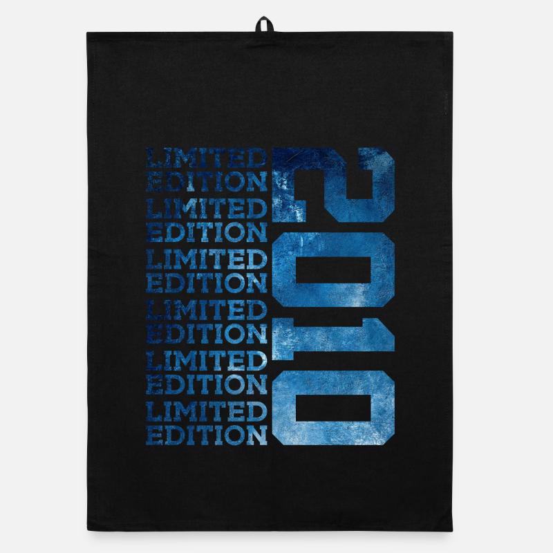 ÉDITION LIMITÉE 2010 16 ANS 16E ANNIVERSAIRE Torchon bio