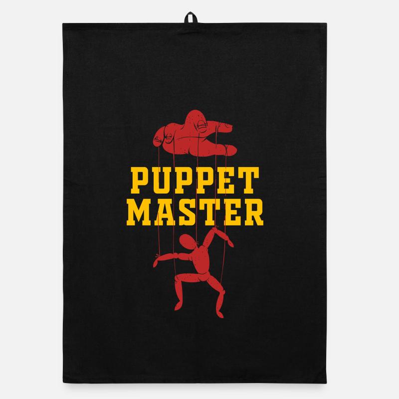 Puppet Master Marionette Showdown Organic Geschirrtuch
