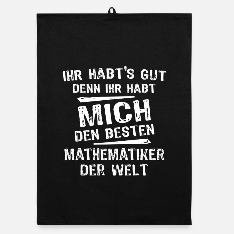 Mathematiker Organic Geschirrtuch